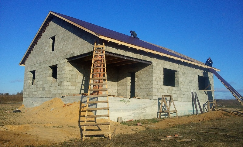Строим дом в Евпатории в кредит